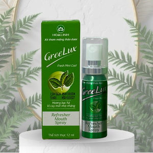 GREELUX GL01 Spray buccal rafraîchissant à la menthe, haleine fraîche, soin buccal naturel, format voyage, portable, OEM ODM, marque privée - Product Image 1