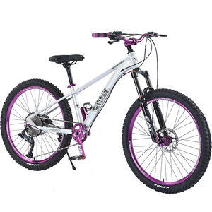 Bicicleta de Montaña de 26 Pulgadas de Aleación de Aluminio, <span class=keywords><strong>Frenos</strong></span> de Disco Dobles, 11 Velocidades, Suspensión Delantera, Unisex, Cómoda, Todoterreno, para Carreras - Product Image 4