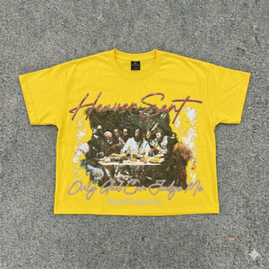 Camiseta Oversize Negra con Lavado Ácido REXFIT SPORTS para Hombre, Algodón, Estilo Urbano, Cuello Redondo, Camiseta con Estampado Personalizado - Product Image 6