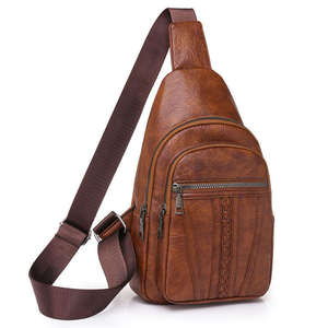 Sac bandoulière messager en polyester imperméable de qualité supérieure avec imprimé décoratif pour hommes et femmes - Product Image 2