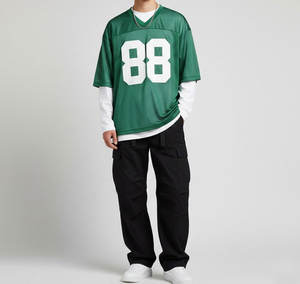 Maillot de football personnalisé pour homme, séchage rapide, pour entraînement d'équipe, avec numéro et nom de joueur personnalisables, vêtements de sport de haute qualité - Product Image 6