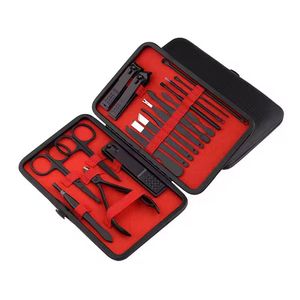 Stainless Steel Nail Kit 7 in 1 Professional Durable Portable Manicure Set with <b>Case</b> Classic Style for Adult - Product Image 3