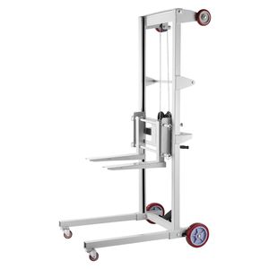Carrello Elevatore Manuale Multifunzionale con Capacità di 250 Kg, Altezza Massima di Sollevamento 70 cm, Carico Nominale 3 Tonnellate - Product Image 1