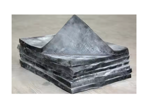 Produits de tubes carrés en caoutchouc butyle recyclé durable et écologique noir fabriqués à partir de tubes de ferraille récupérés - Product Image 3