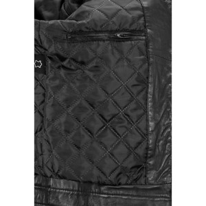 Custom 100% Genuine Black Napa Leather Elvis Presley Leather <b>Jacket</b> Mens Retro Rockstar Soft Leather <b>Trucker</b> <b>Jacket</b> ODM/OEM - Product Image 4