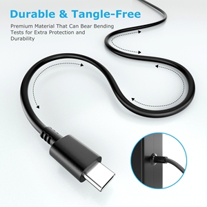 Adaptateur secteur USB C compact 65W, <span class=keywords><strong>chargeur</strong></span> mural rapide PD Type C compatible avec MacBook, <span class=keywords><strong>Dell</strong></span>, Lenovo, HP, Acer, iPhone - Product Image 5