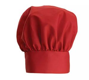 Professional Chef Hat Polyester/Cotton Woven Customized Color Design Unisex Short Sleeve Restaurant Bar Uniform <b>Accessory</b> All - Product Image 1