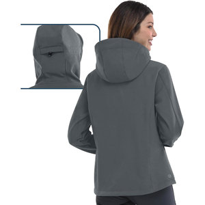 Nueva Chaqueta Cortavientos de Punto para Mujer, Diseño Exclusivo, Alta Calidad, Marca Privada, Estilo Urbano, Impermeable y Transpirable, con Cierre de Cremallera - Product Image 4