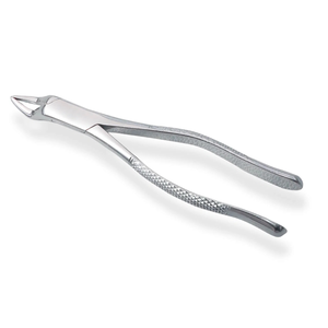 Forceps d'extraction dentaire # 3 instruments chirurgicaux d'extraction dentaire supérieure et inférieure en acier inoxydable, poignée ergonomique, manuel, certifié CE - Product Image 3