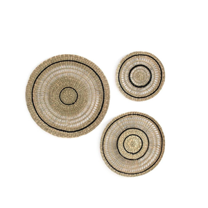 Natural Seagrass Rattan Placemat Eco Friendly Handwoven Round For Restaurant Home Decor Vietchoice - Product Image 3