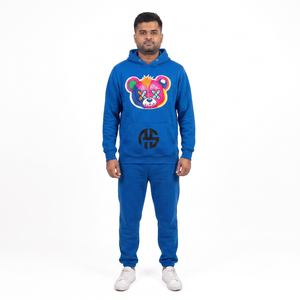 Sweat-shirt à capuche unisexe personnalisé en coton et polyester, style streetwear, ensembles de sweat-shirts pour hommes avec étiquette privée OEM - Product Image 1
