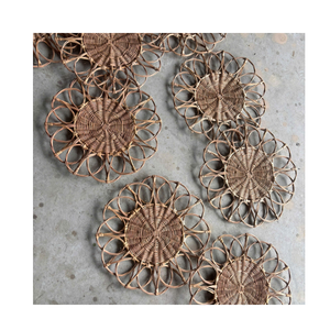 Handmade Rattan <b>Placemat</b> Factory Supply Eco Friendly <b>Table</b> Mat Competitive Price - Product Image 2