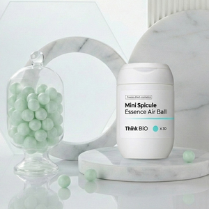 [Think Bio] มินิ สปิคูล แอร์ บอล ลูกบอลฟรีซดราย (30 ชิ้น) กล่อง บำรุงผิวหน้าและลำคอ ด้วยไฮยาลูรอนิค แอซิด และมาเดคาโซไซด์ ช่วยเติมความชุ่มชื้นสำหรับผู้หญิง - Product Image 6
