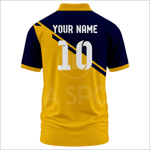 เสื้อคริกเก็ตสั่งทำจากโรงงานโดยตรง พร้อมโลโก้ทีม ระบายอากาศได้ดี แห้งเร็ว ชุดกีฬาแบบซับลิเมชั่น จำหน่ายจำนวนมาก - Product Image 3