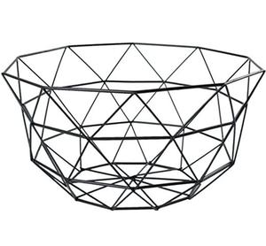 Panier créatif en fer pour fruits et légumes, design ajouré, pour collations de salon, panier en métal durable pour le rangement alimentaire - Product Image 2