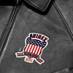 Chaqueta Bomber de Cuero Genuino para Hombre Avirex, Transpirable, Resistente al Viento, de Secado Rápido, Alta Calidad, Colores Personalizados, Estilo Urbano, Tallas Grandes - Product Image 4