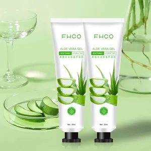 6000pcs Custom Private Label Tailândia 30ml Tamanho de Viagem Verde Natural Orgânico Vegan Hidratante Calmante Para Sempre Aloe Vera Gel