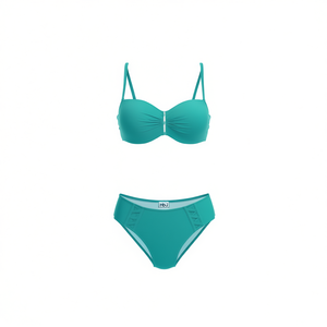 HDJ Plus Size One Piece Swimsuit <b>Tummy</b> <b>Control</b> Conservative Beachwear Sexy Monokini Bathing Suit SQ66001 - Product Image 2