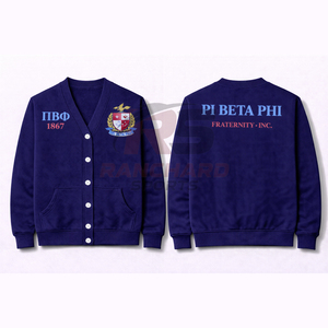 Sudadera Personalizada al por Mayor con Letras Griegas para Mujeres, Sudadera de Alta Calidad con Letras Griegas para Mujeres, Logotipo Personalizado - Product Image 3