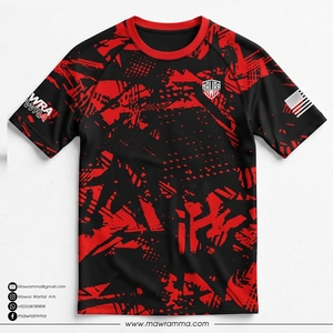 Premium Rashguard Dark <b>Aesthetic</b> Custom Sublimated Short Sleeve Gym Training BJJ MMA Boxing Compression <b>Tops</b> By Mawra MMA - Product Image 3