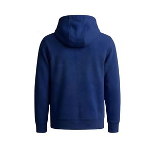 เสื้อฮู้ดดี้ทรงสลิมฟิตแบบมีกระเป๋า สีสันตามสั่ง OEM สำหรับผู้ชาย เหมาะสำหรับกิจกรรมกลางแจ้ง ระบายอากาศได้ดี ผลิตจากผ้าถักผสมฝ้ายและโพลีเอสเตอร์ - Product Image 4
