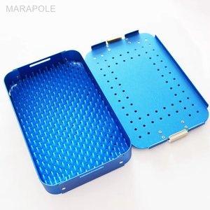 High Quality Customized Color <b>Silicone</b> <b>Mat</b> Autoclave Sterilization Cassette Tray Surgical Instruments Manual Reusable SURGICAL - Product Image 3