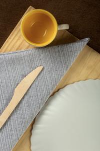 Serviettes de cuisine rectangulaires 100 % coton écologiques, tissées à carreaux, séchage rapide, étiquette personnalisée, lavables en machine, du Tamil Nadu - Product Image 5