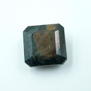 HAYAAT GEMS - Gema de Zafiro Azul Natural Cuadrada Facetada - 57 ct, Piedra de Fuego Dorada Tratada con Calor para Joyería - Product Image 4