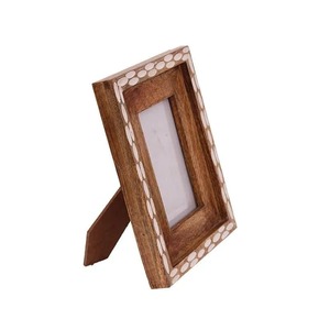 Wooden Rectangular Photo <b>Frame</b> 7x5 Inch Tabletop Decor Classic Horizontal Orientation - Product Image 3