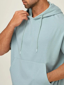 Custom Blank Fleece Winter Digital Vintage Hoodies <b>Men</b> <b>Pullover</b> Wholesale Hooded Sweatshirt Unisex 100% Cotton Quick Dry - Product Image 2