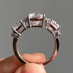 IGI Certified Radiant Lab Grown <b>Diamond</b> Engagement <b>Ring</b> Wedding <b>Ring</b> 8.50Carat Yellow Gold 14k Party Gift Jewelry - Product Image 4