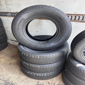 245 75R16 Used Commercial Van Tire Radial Heavy Duty <b>Load</b> Range E 10 Ply Strength Designed for Fleet Vehicles Pickup Trucks - Product Image 1