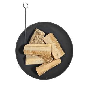 Brasero moderne en fer pour jardin extérieur, patio, brasero de barbecue robuste au gaz naturel 9999 BTU pour chauffage de jardin, camping, famille - Product Image 4