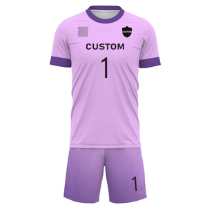 Maillots de football personnalisés et uniformes de football avec logo personnalisé, 100% polyester, séchage rapide, respirant, vêtements de sport pour adultes - Product Image 1