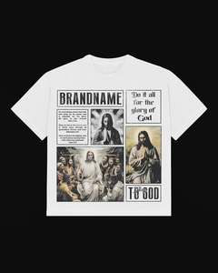 เสื้อยืดแฟชั่นสปอร์ตพิมพ์ลายตามสั่ง ดีไซน์ยอดนิยม ผ้าฝ้าย 100% คอกลม ทรงหลวมสำหรับผู้ชาย ราคาขายส่ง - Product Image 2