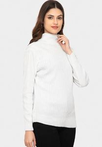 Pull-over doux et moelleux à col roulé pour femme, tendance, en tricot scandinave, provenant d'un fournisseur indien à bas prix - Product Image 2