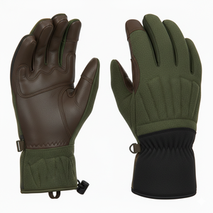 Gants de chasse isothermes imperméables à protection UV de couleur personnalisée fabriqués au Pakistan, service OEM, faible MOQ - Product Image 6