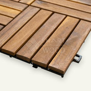 กระเบื้องพื้นไม้เทียมอะคาเซีย SMARTWOOD แบบประกบกันได้ สำหรับปูพื้นภายนอก - Product Image 5