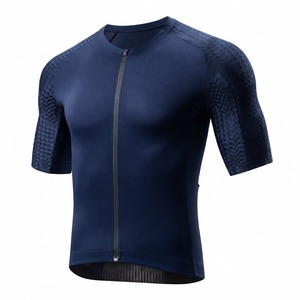 Camiseta de Ciclismo Personalizada para Exteriores, de Secado Rápido, Transpirable, Manga Corta, con Cierre Completo - Product Image 5