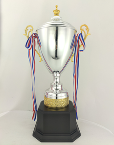 Trofeos deportivos de metal para campeones, subcampeones y terceros, trofeos de orejas dobles - Product Image 5