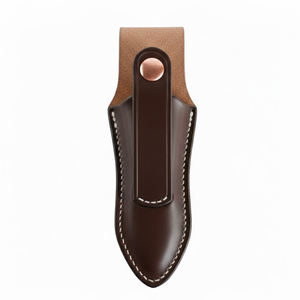 ซองใส่คีมหนังแท้ ทำมือจากหนังวัวธรรมชาติ พร้อมห่วงร้อยเข็มขัดแบบปลอดภัย - Product Image 2