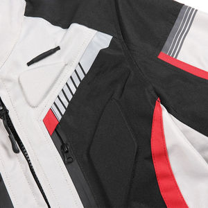 Veste de moto pour homme, en textile imperméable, avec 7 protections, pour motards, vêtements de course automobile et moto, vestes pour homme - Product Image 3