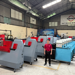 Máquina dobladora automática de estribos CNC para doblar barras de refuerzo de acero inoxidable con motor de núcleo Los componentes PLC pueden doblarse hacia arriba y hacia abajo - Product Image 4