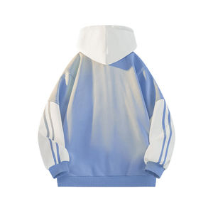 เสื้อฮู้ดดี้ผู้ชายผ้าฝ้ายฟลีซ 100% แบบสั่งทำพิเศษ ทรงโอเวอร์ไซส์ แขนยาว สวมใส่สบาย เป็นมิตรต่อสิ่งแวดล้อม ระบายอากาศได้ดี แฟชั่นฤดูหนาว - Product Image 4
