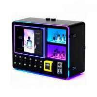 Mesin Penjual Parfum Pintar 6 Aroma Layar Sentuh 15 Inci Pendingin Kompresor Pemantauan Jarak Jauh Desktop Dinding 6-Nozzle