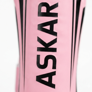 Espinilleras Rosas Askar, Equipo de Protección para Entrenamiento de Artes Marciales, Unisex, Espuma EVA Resistente - Product Image 3