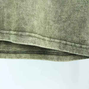 Low MOQ Men Acid Washed T Shirts Custom Vintage Men's Cotton Acid Wash T-Shirt Heavy Weight Acid Washed T Shirts - Product Image 3