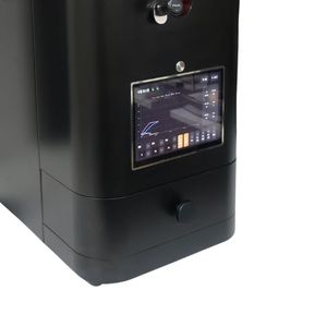 Máquina tostadora eléctrica C1 para granos de café, tipo tambor, 3.8KW, 65kg, negra, fabricada en Corea del Sur, con enfriamiento automático, control de RPM y sistema de extracción. - Product Image 2