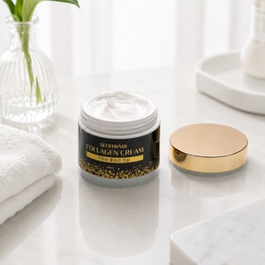 Crème raffermissante pour le visage, crème hydratante et équilibrante, soin pour peaux ternes, crème coréenne au collagène, crème à l'acide tranexamique - Product Image 1