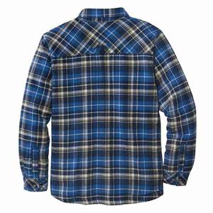 Nouvelle chemise décontractée en flanelle pour homme à manches longues, motif lettres, 100 % coton respirant et écologique, idéale pour le printemps - Product Image 5